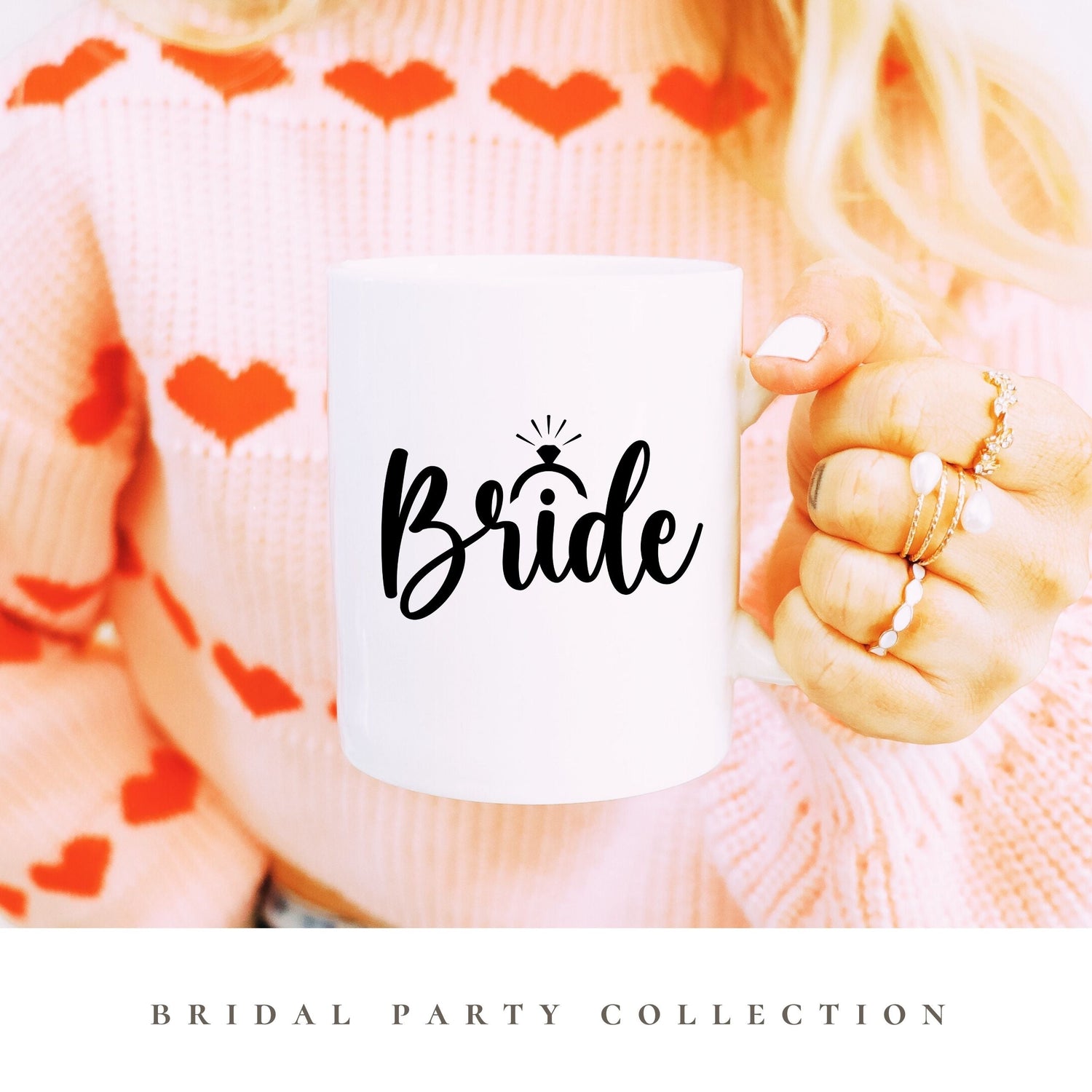 bride sleepover mug