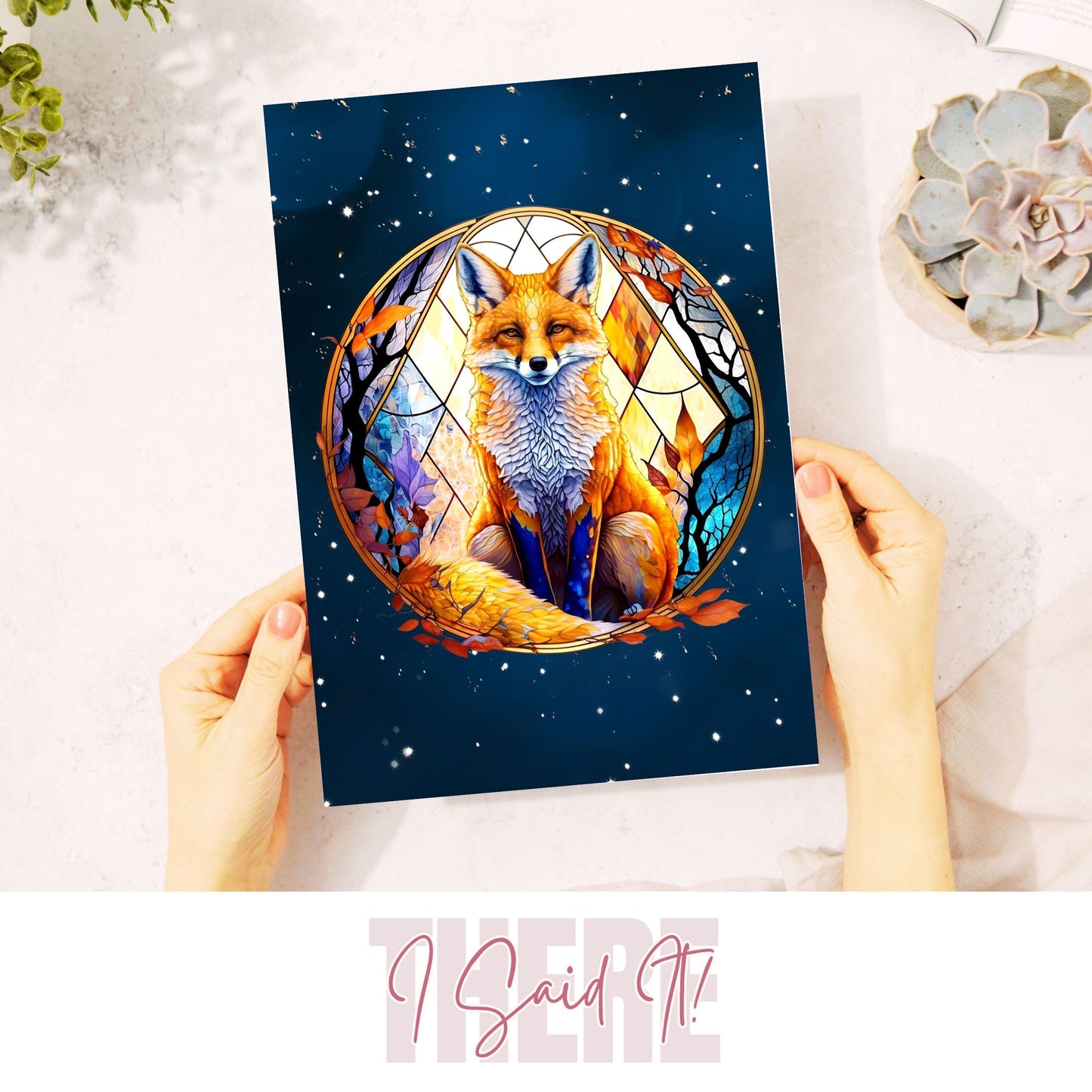 personalised-fox-print