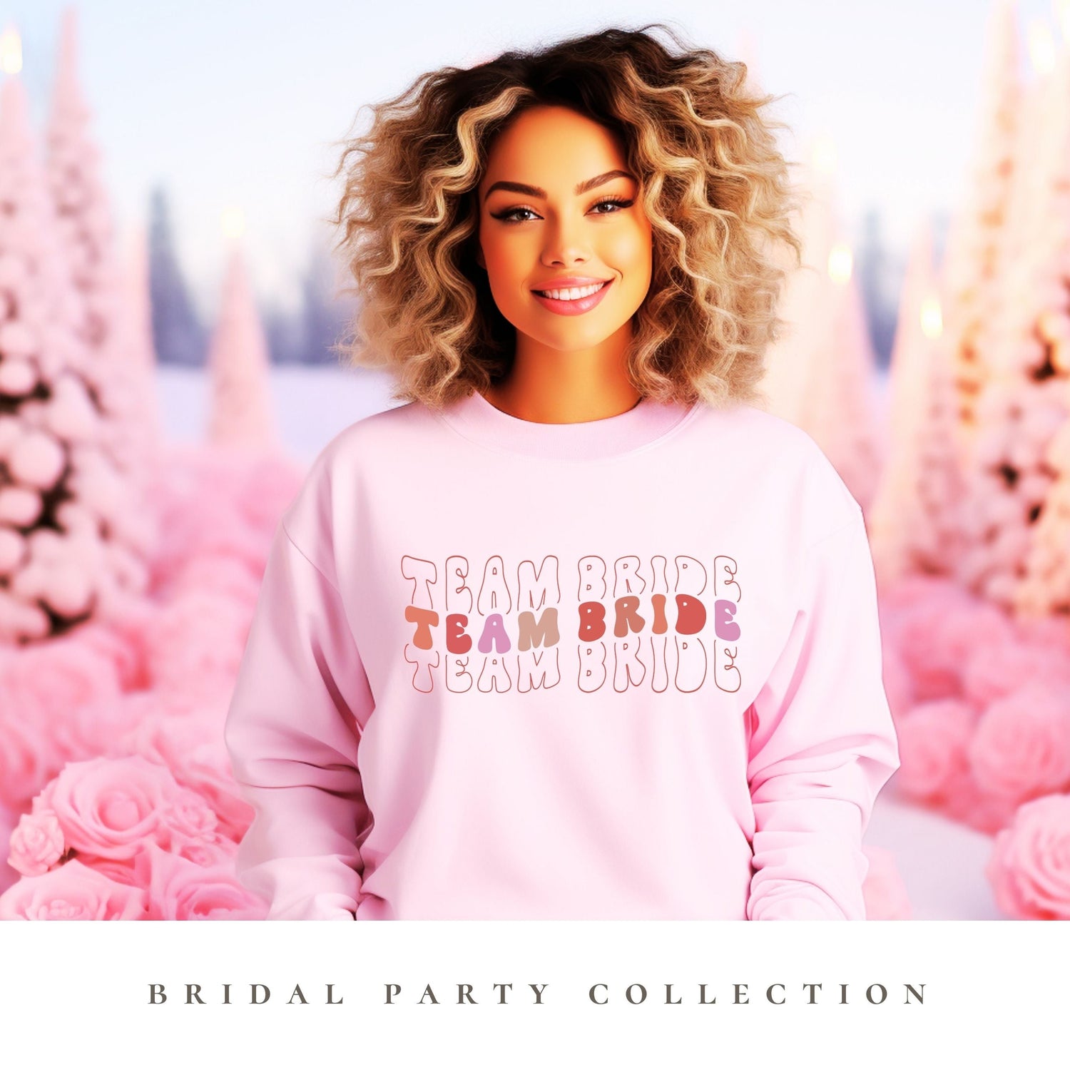 team bride clothing