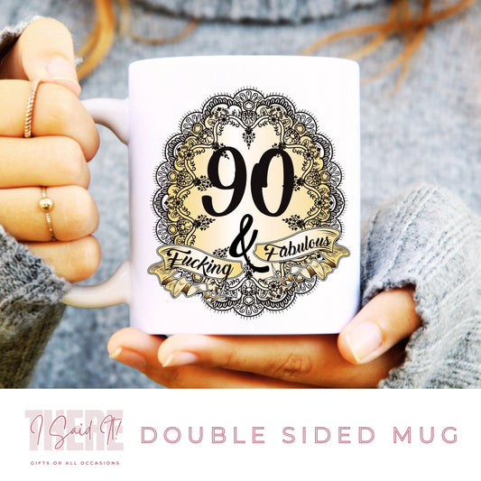 90th swear word mug