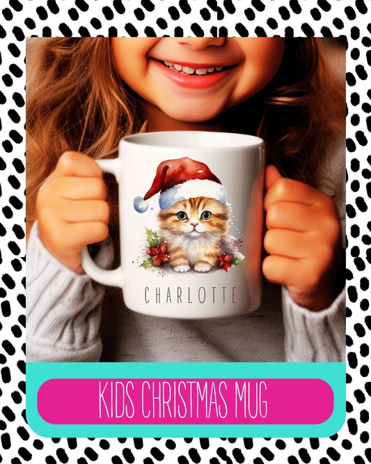 Cat Christmas Mug