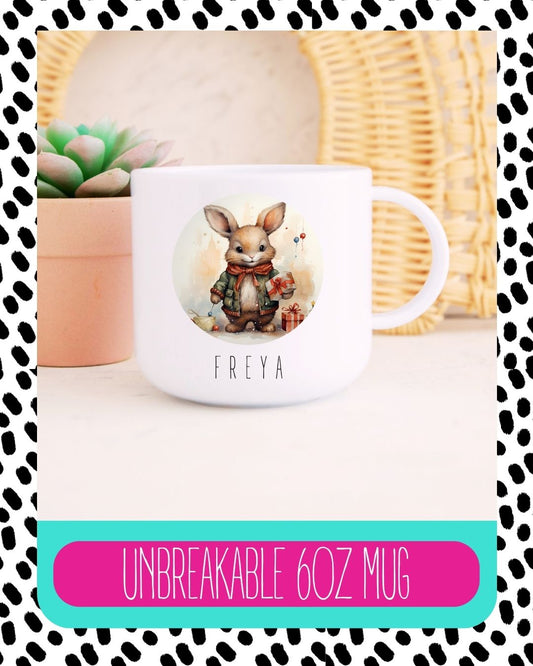 Christmas Bunny Unbreakable Mug