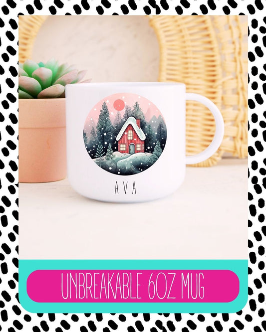 Christmas House Unbreakable Cup