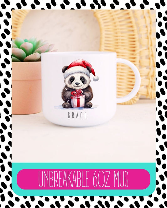 Christmas Panda Unbreakable Mug