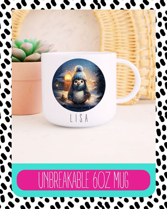 Christmas Penguin Unbreakable Mug