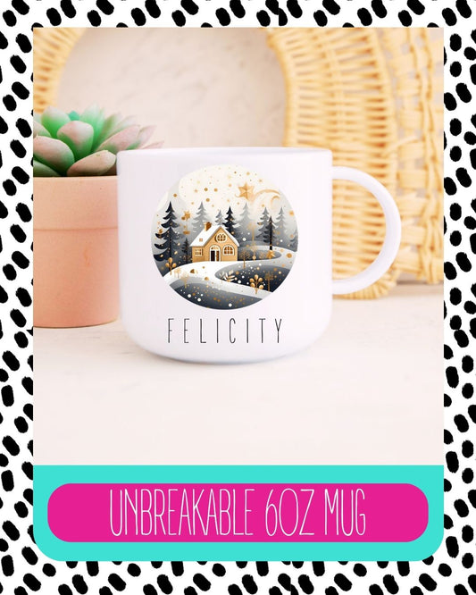 Christmas Scene Unbreakable Mug