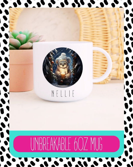 Cute Koala Unbreakable Christmas Mug