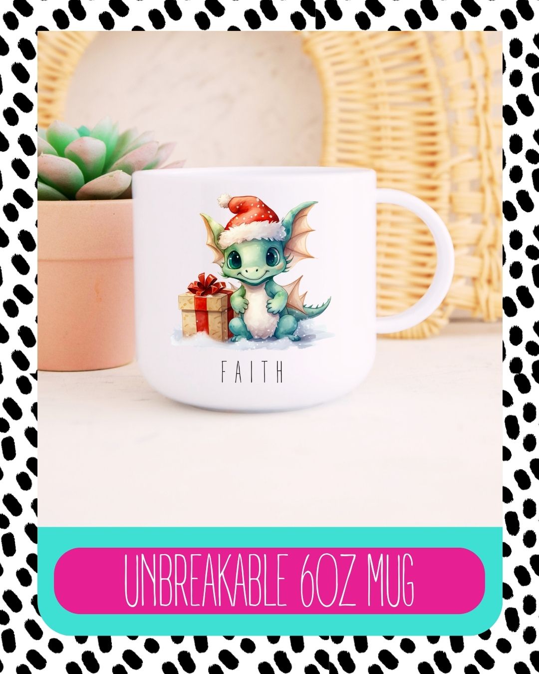 Dragon Christmas Unbreakable Mug