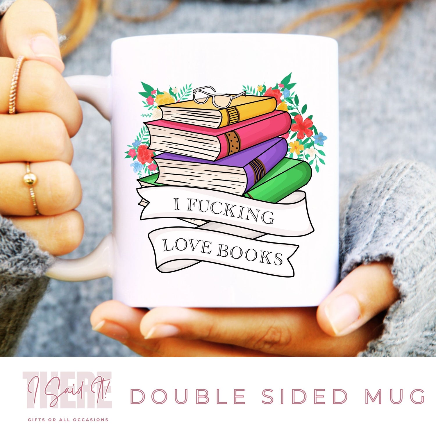 funny book lover mug