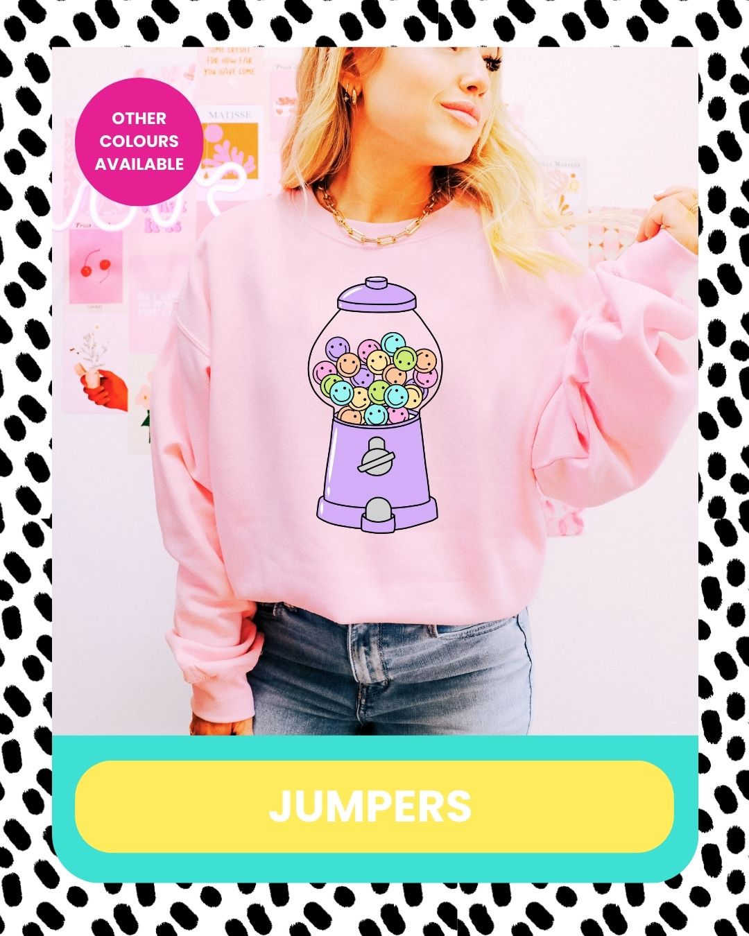 happy thoughts jumper