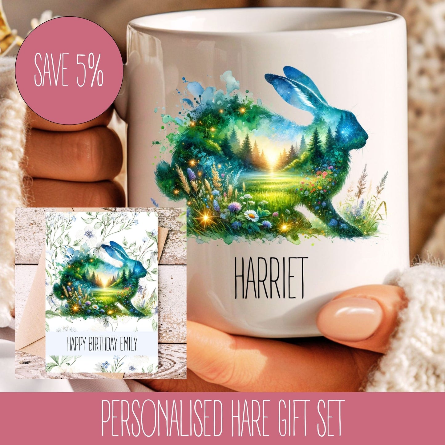 Hare Gift Set For Her