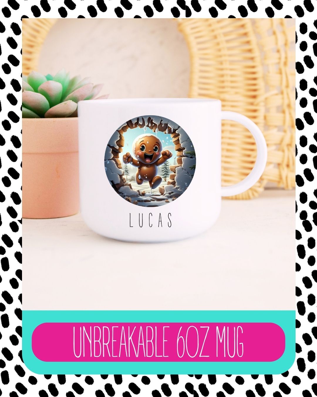 Kids Unbreakable Christmas Mug