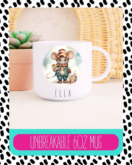 Little Mouse Unbreakable Christmas Cup