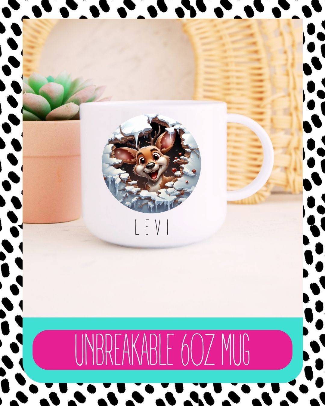 Lovely Unbreakable Christmas Mug