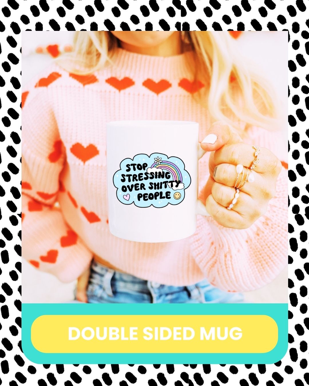 novelty anti stress mug