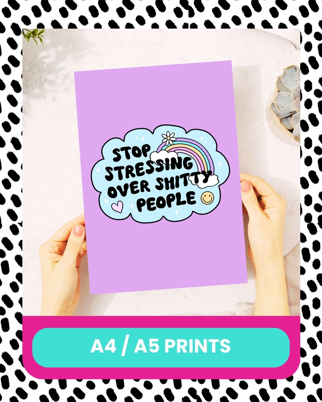 novelty anti stress print