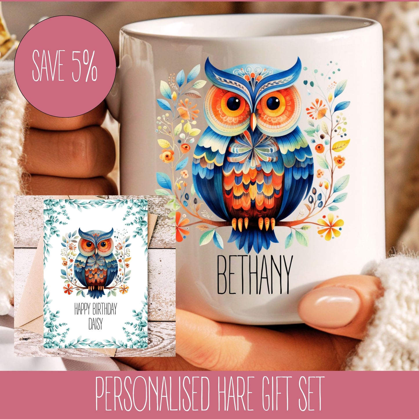 Owl Gift Set For Her