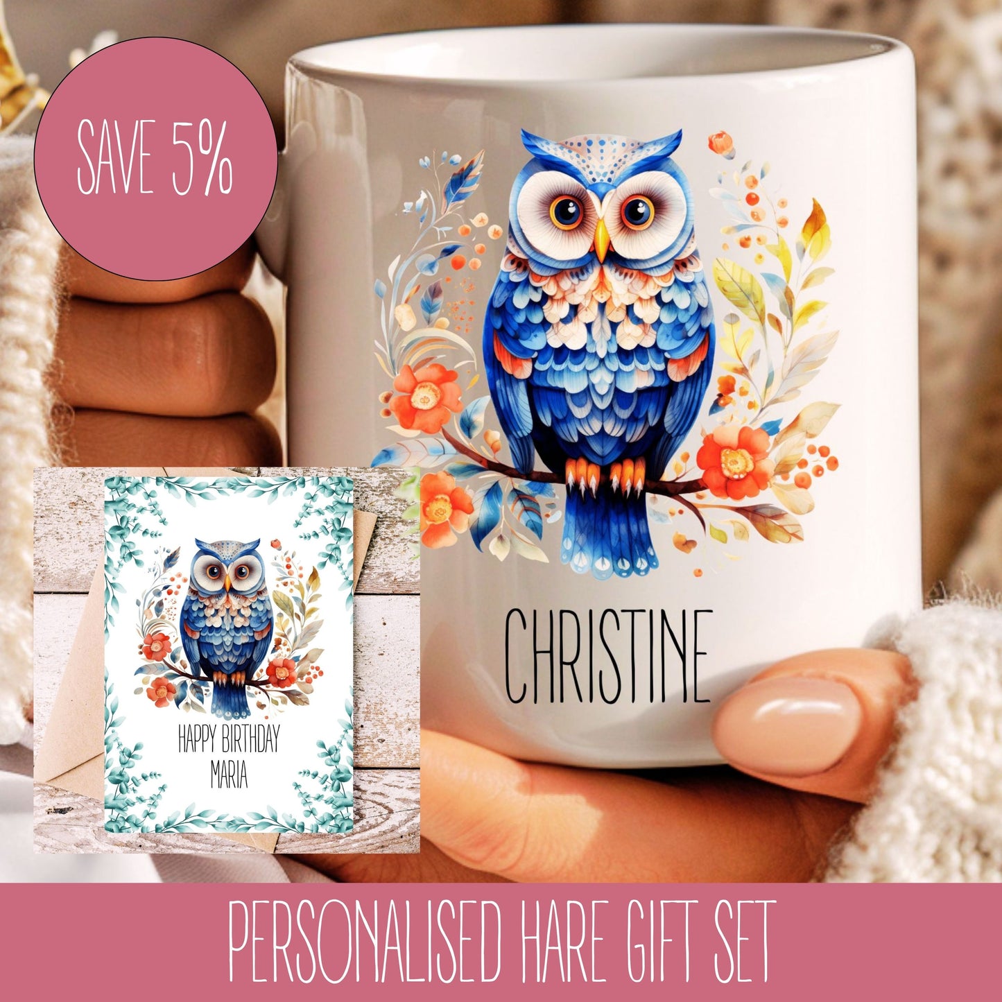 Owl Lover Gift Set