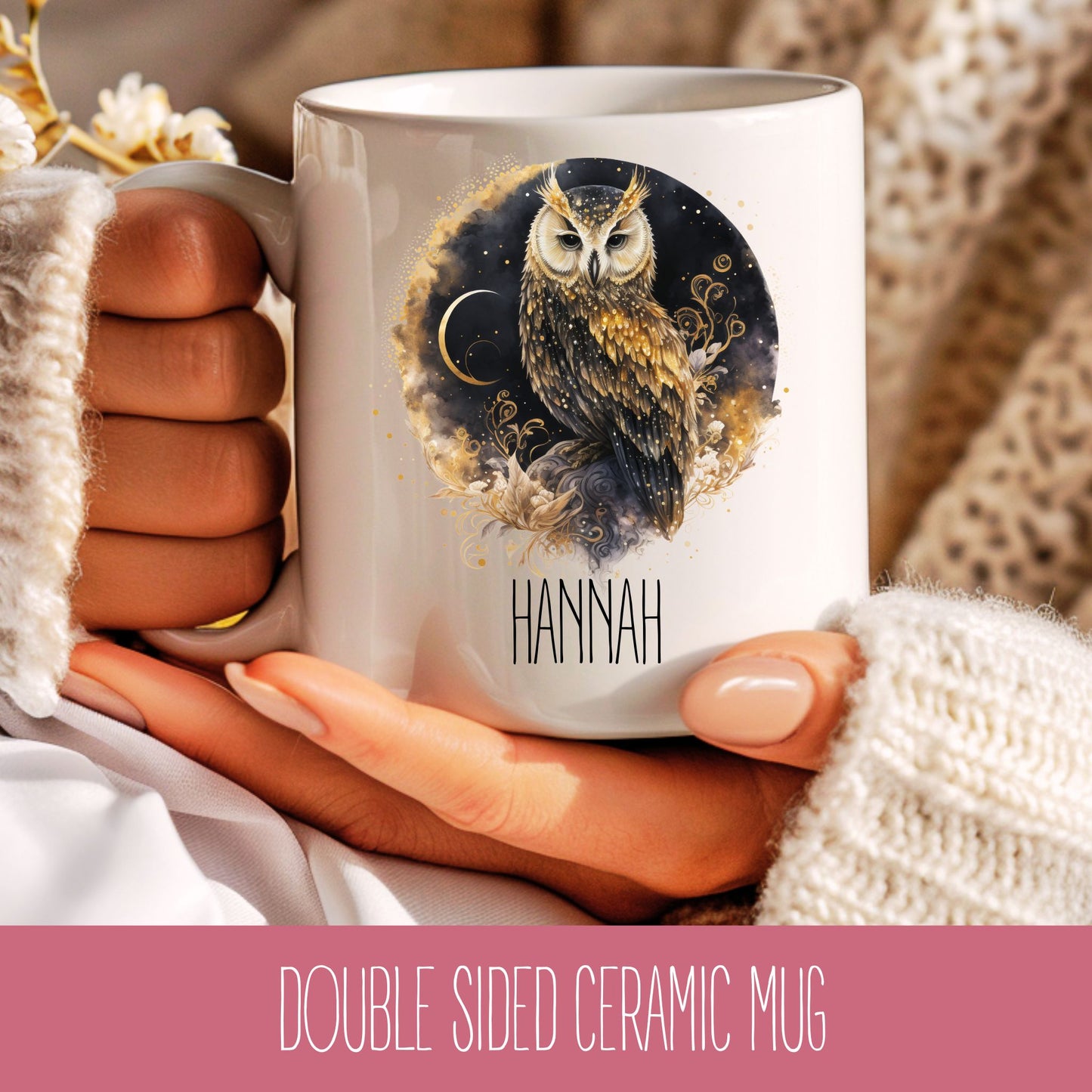 Owl Mug With Personalisation