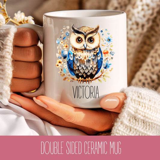 Owl Personalised Mug