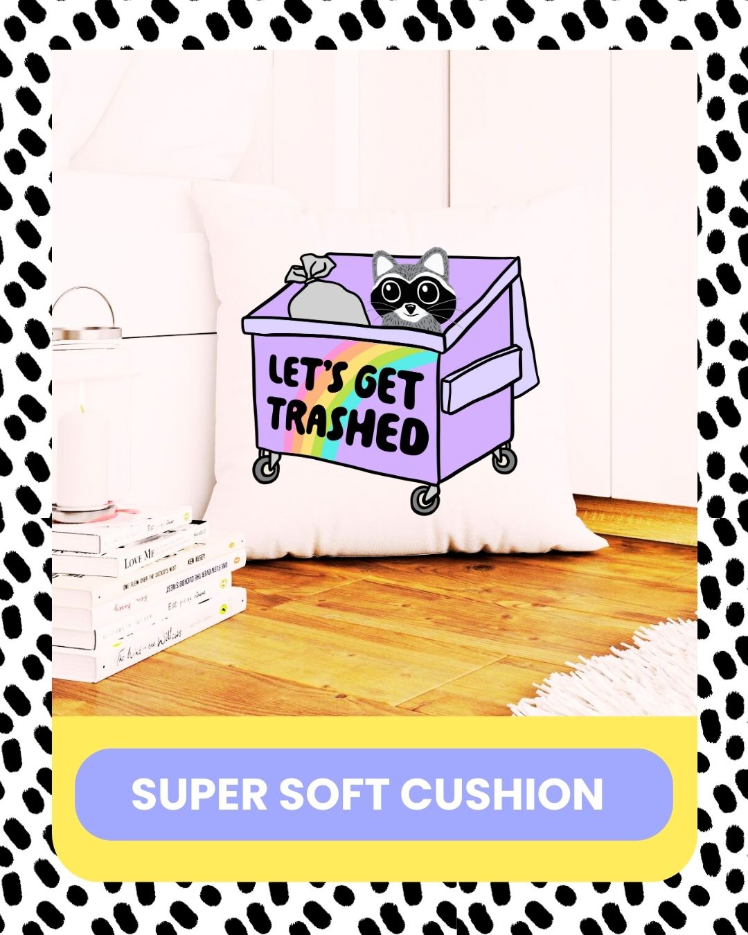 party goer cushion