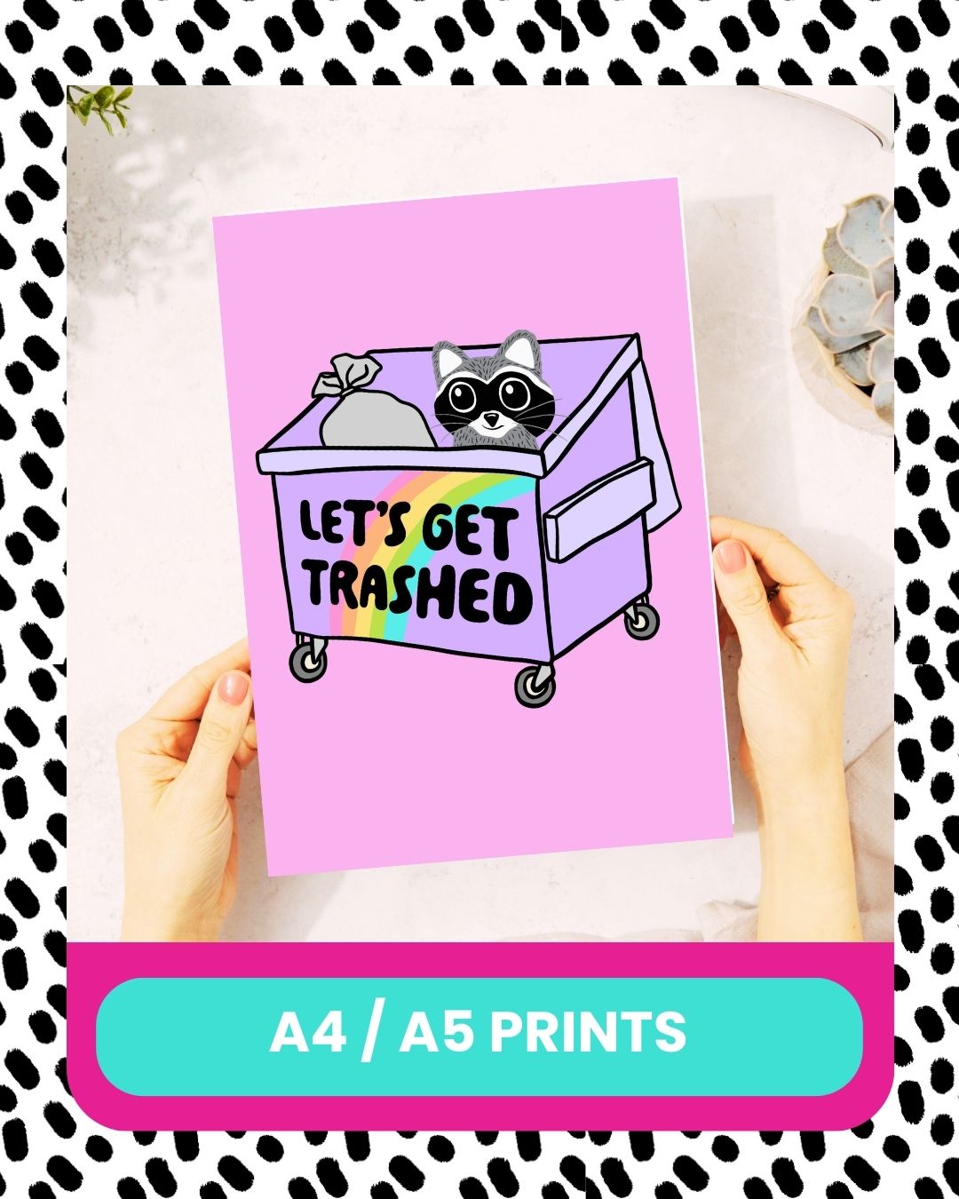 party goer print