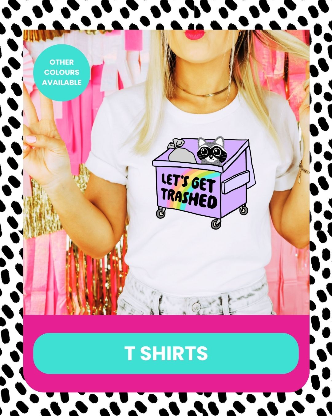 party goer t shirt