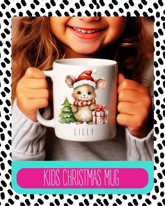 Mouse Christmas Mug