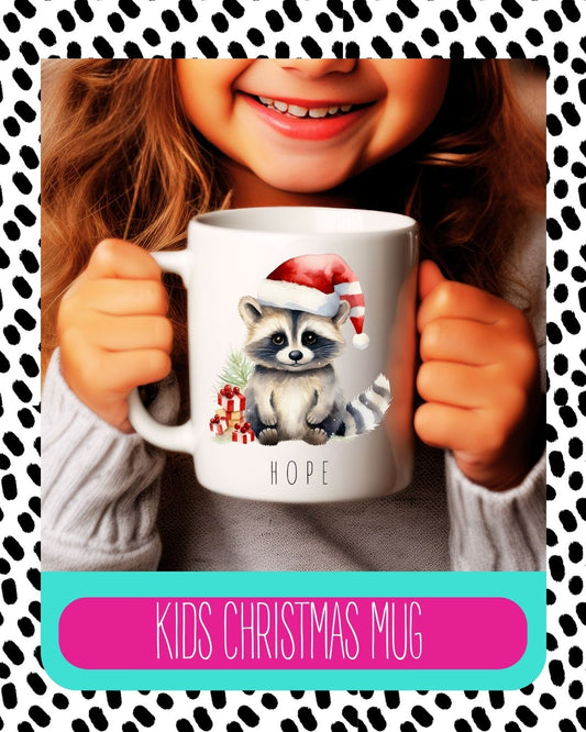 Personalised Raccoon Mug