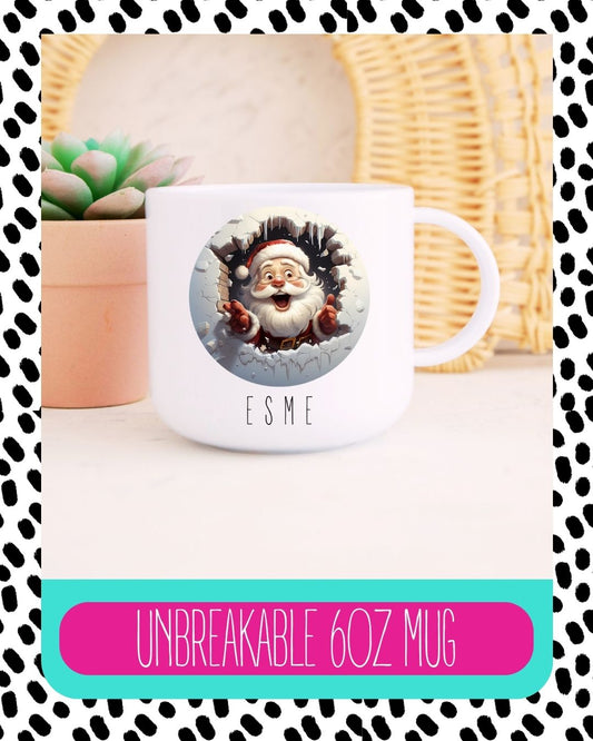 Personalised Santa Christmas Cup