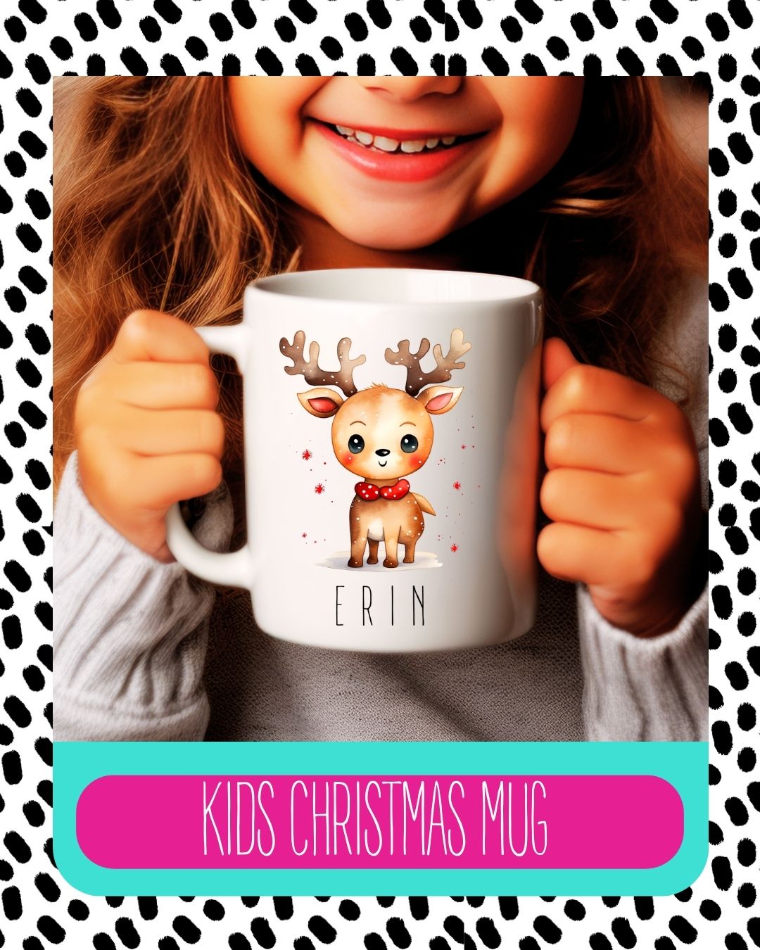 Reindeer Christmas Mug