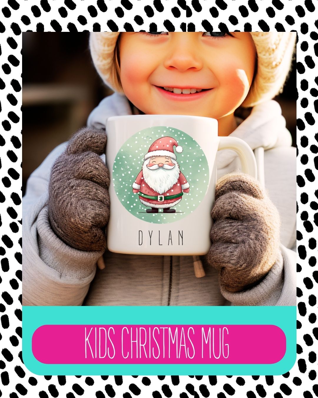 Santa Hot Chocolate Mugs