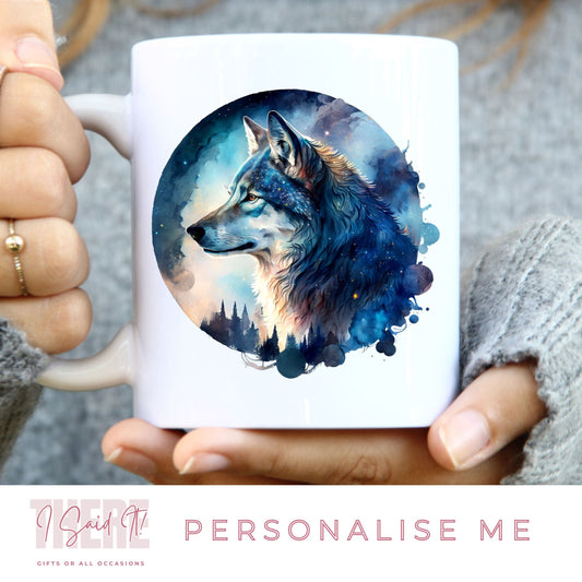 personalised-wolf-mug