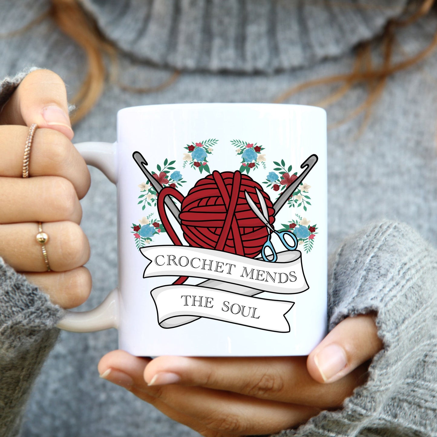 crochet-mug